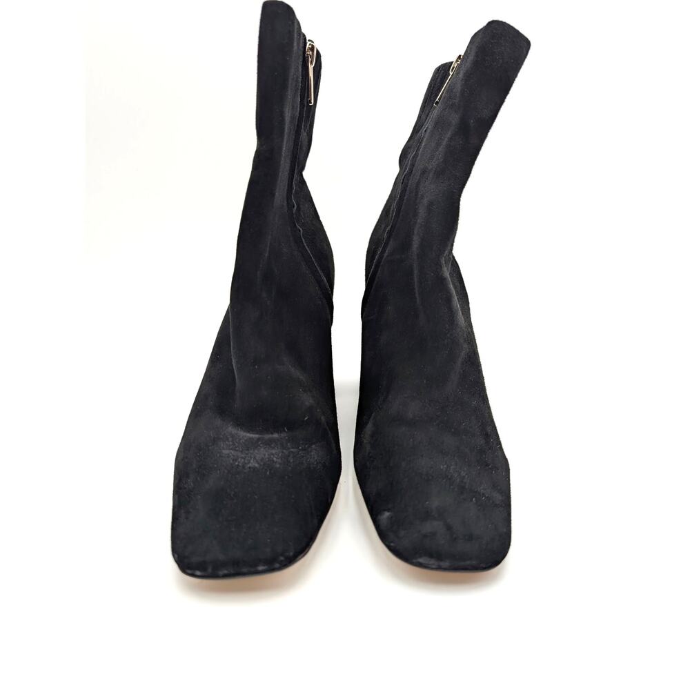 Sam Edelman Codie Square Toe Ankle Bootie Women's Black Size US11M EU42 - Picture 2 of 11
